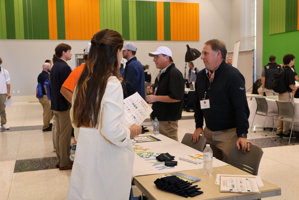 People at a career fair