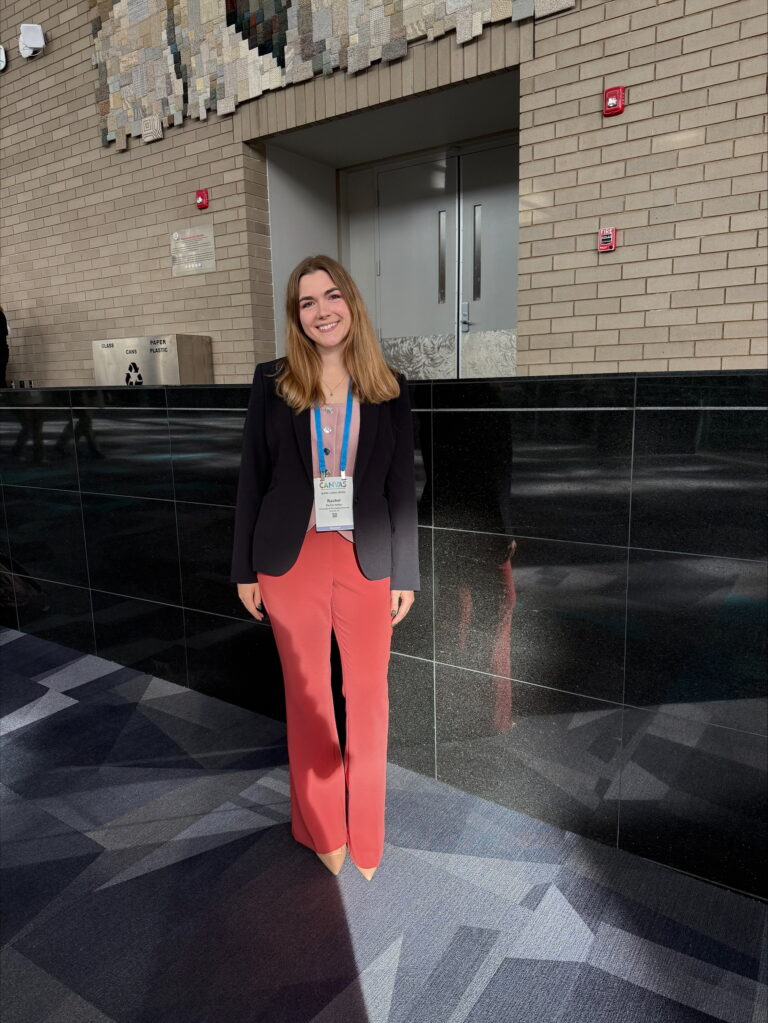 Photo of a woman smiling