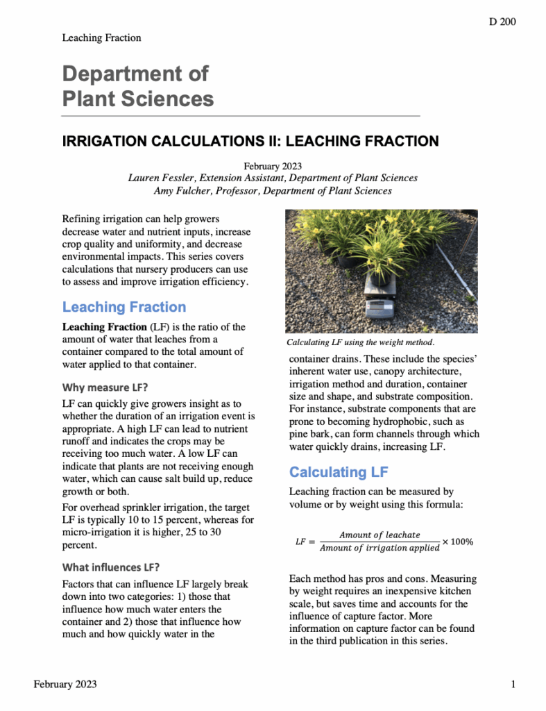 First page of D200 Extension Publication