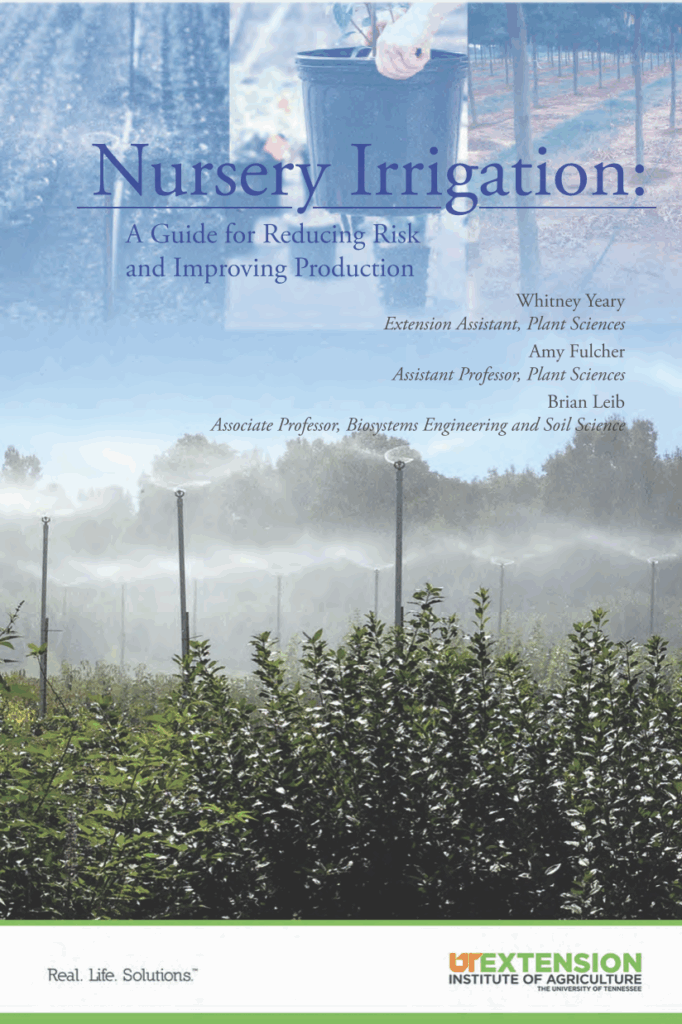 First page of PB1836 Extension Publication