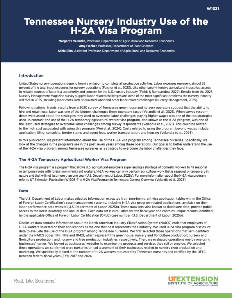 First page of W1331 Extension Publication